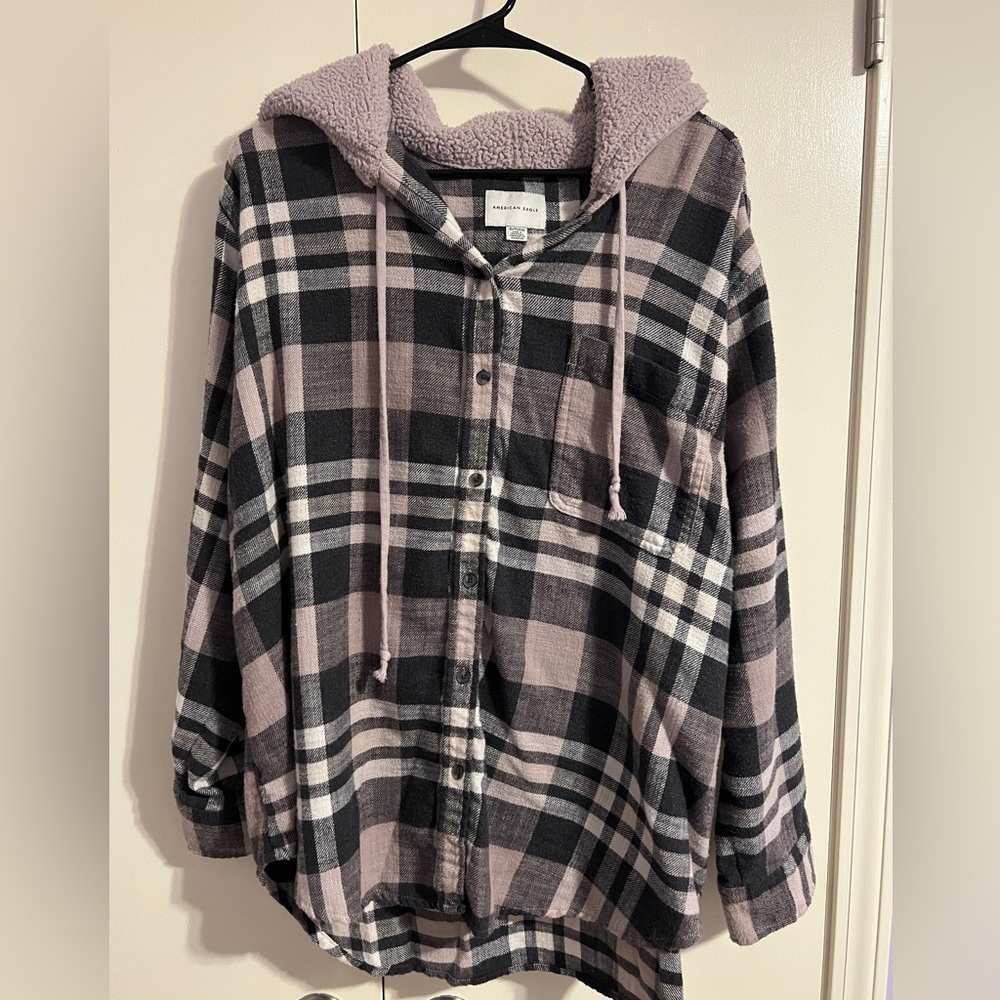 American Eagle Flannel w/Hood
